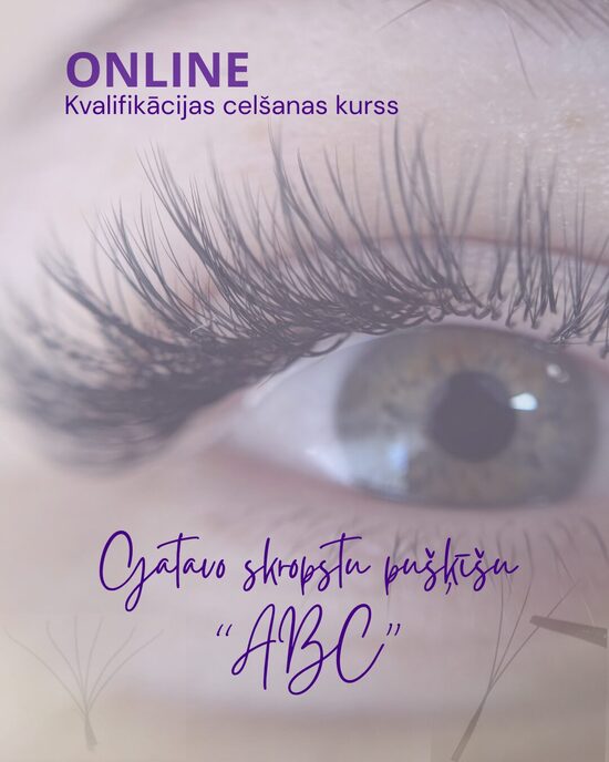 Gatavo skropstu pušķu "ABC" 